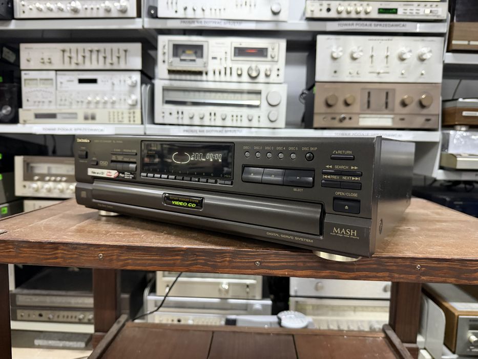 ‼️ Technics SL-VM500 – Zmieniarka CD 5-Płytowa Hi-Fi z Mechanizmem Multi Play i Cyfrowym Wyjściem Audio | Audio Room