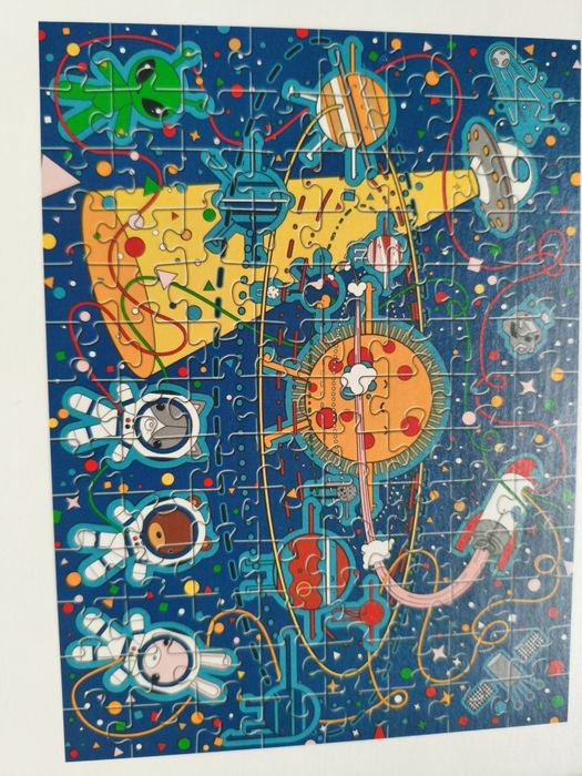Puzzle kosmos 104 elementy