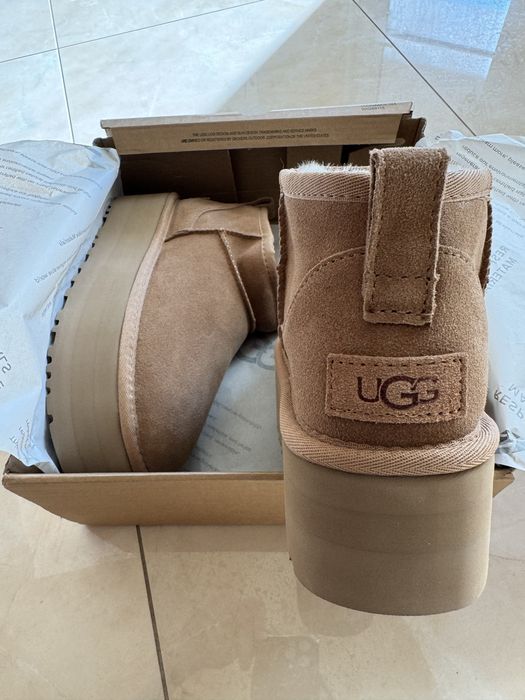 Замшевые Угги UGG Classic Ultra Размер 38