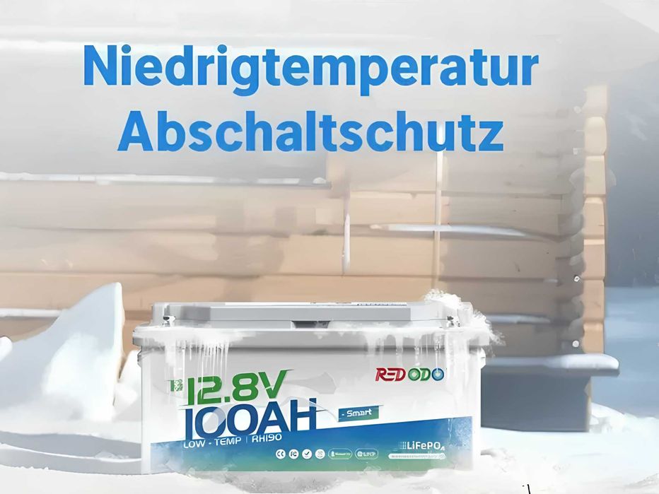 Акумулятор lifepo4 100ah Redodo  / Аккумулятор литий железо с блютуз