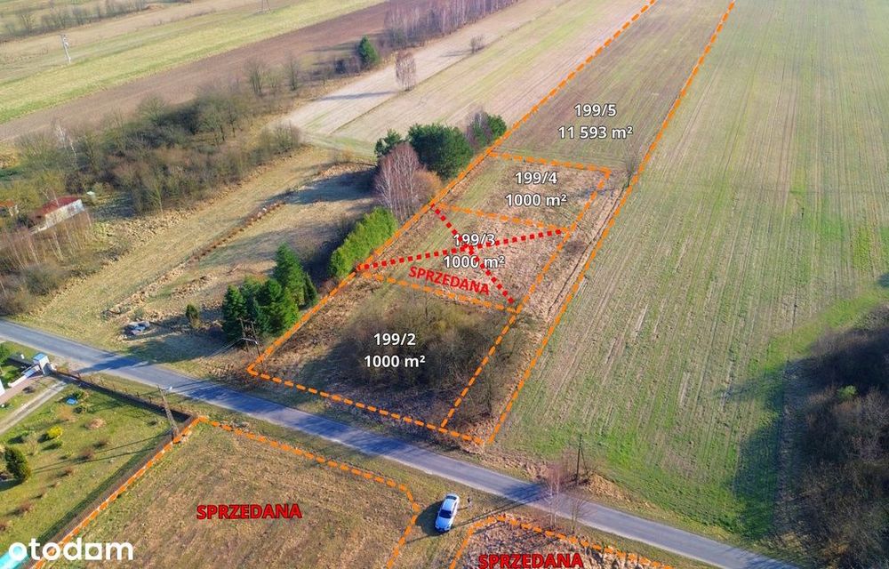 Działka pod Twój dom z MPZP - gm. Zelów