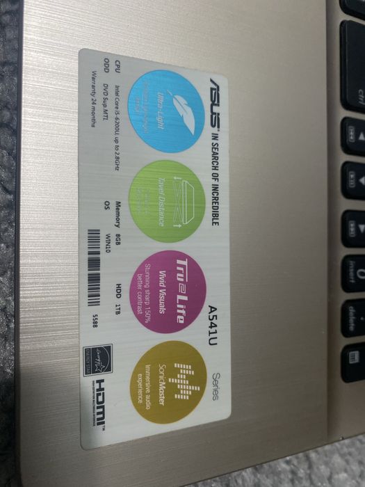 ASUS Laptop i5 | 240GB SSD | NVIDIA 2GB | Like New64284595408386122