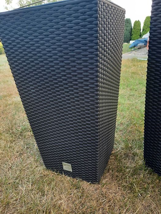Donice z wkładem wysoka ogrodowa  30x61cm - 2szt.