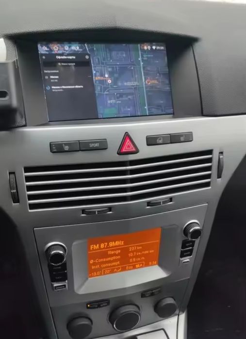 Rádio Android Opel Astra H novo em caixa