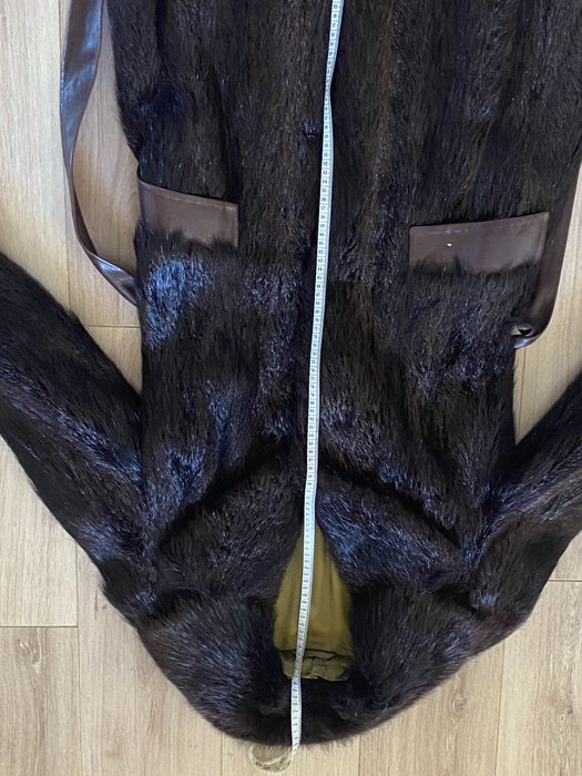 Шуба из меха нутрии