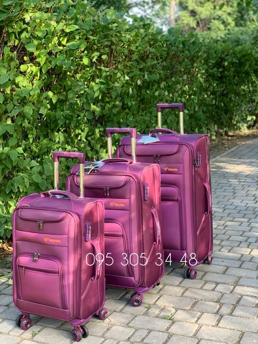 Чемодан Three Birds L, большой 115 литров с расширением