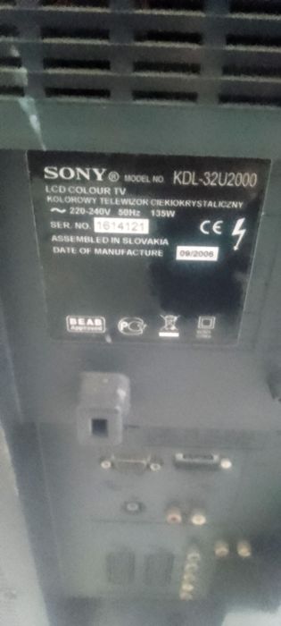 Sony Bravia 32 cale