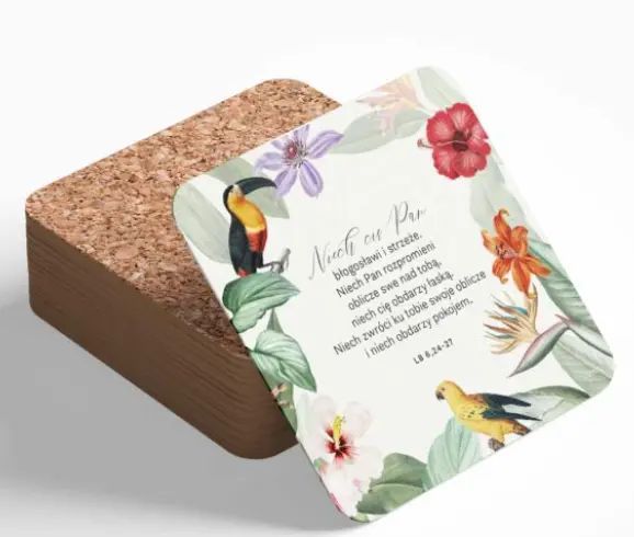 Podstawka korkowa "Błogosławieństwo"