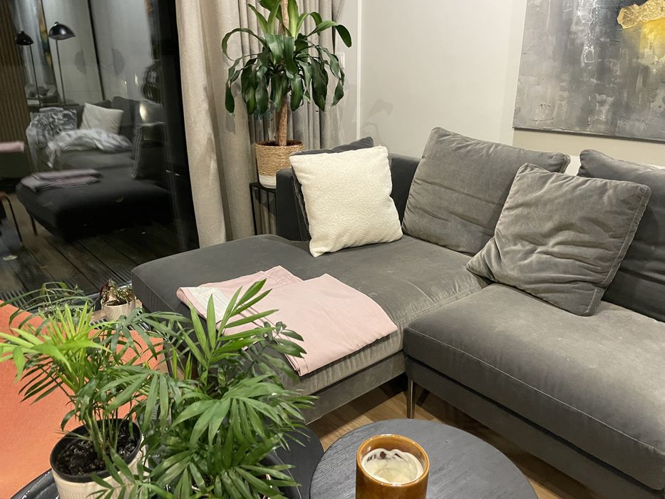 IKEA zaslony x2 bladorozowe róż blady komplet bdb Długosć 3 m