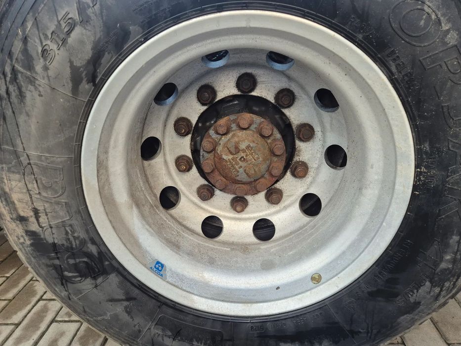 FELGA ALUFELGA ALUMINIOWA ALCOA KOMPLET 6 SZT. 22,5 DAF XF 106 , CF, MAN TGX TGS EURO 6