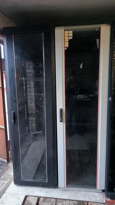 Шафи серверні та стійки 6U 9U 12U 15U 25U 27U 33U 37U 42U