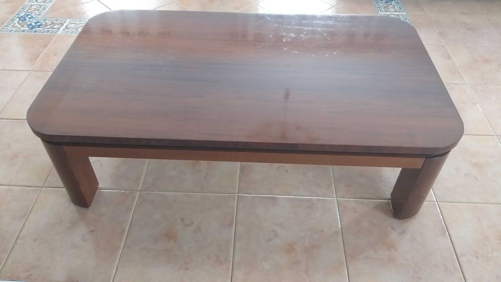 Mesa de centro de Sala de Estar côr cerejeira escura