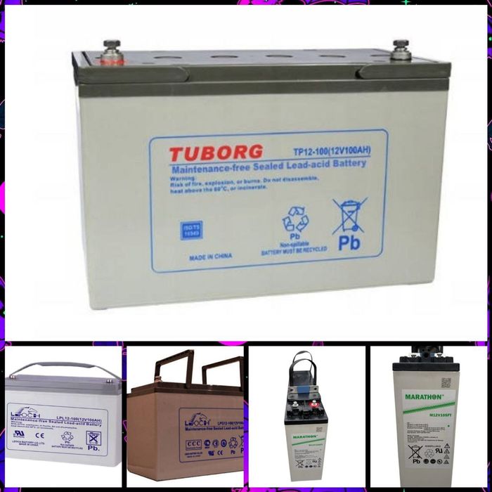 Акумулятори 12V 100Ah 105Ah AGM GEL для ДБЖ