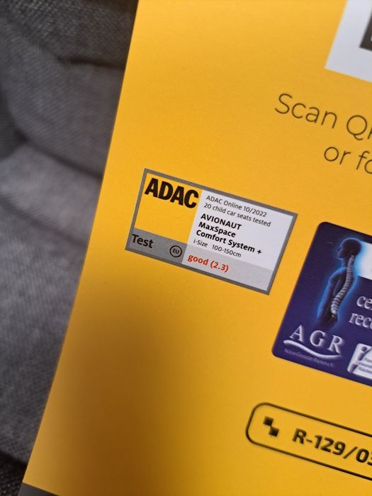 Fotelik samochodowy Avionaut maxspace isofix TESTY ADAC Oświęcim