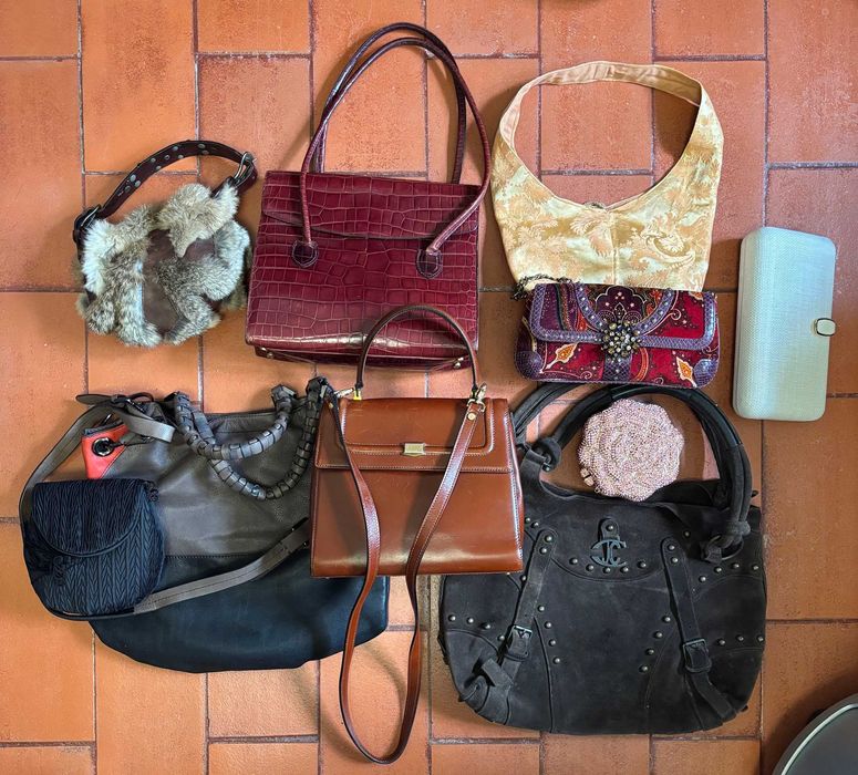 Lote Misto Oculos Escuros, Bolsas, Sapatos e Roupa feminina