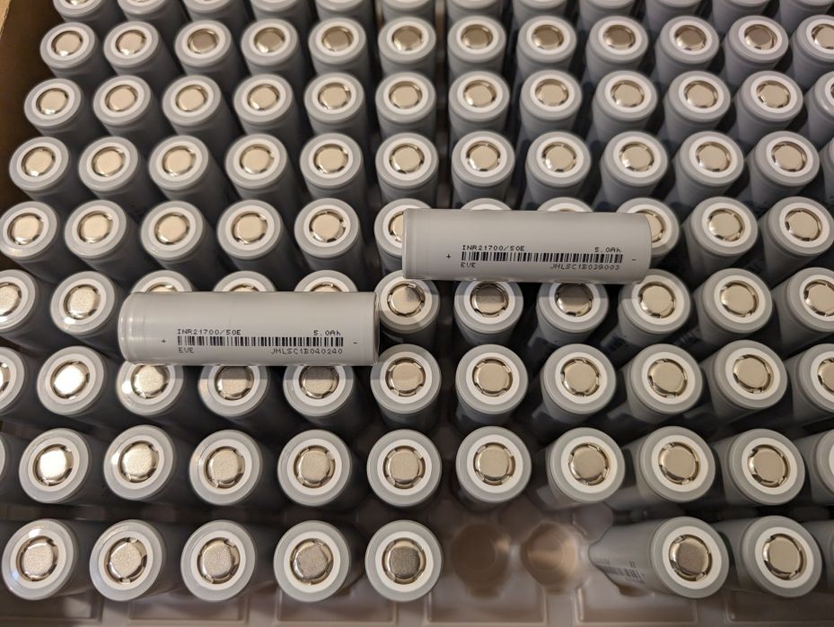 Элементы Li-ion 21700 EVE 5000mA