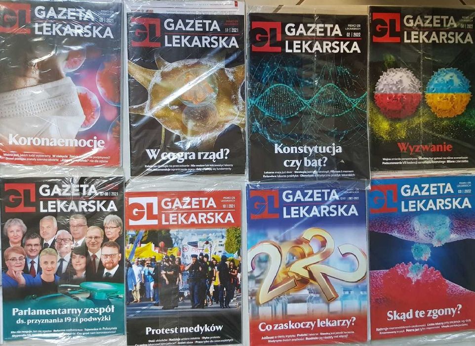 Gazeta Lekarska kolekcja czasopismo dla lekarzy stomatologów