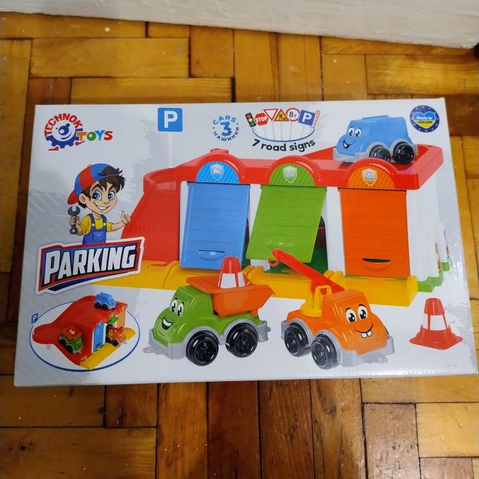 Детский игровой набор Паркинг