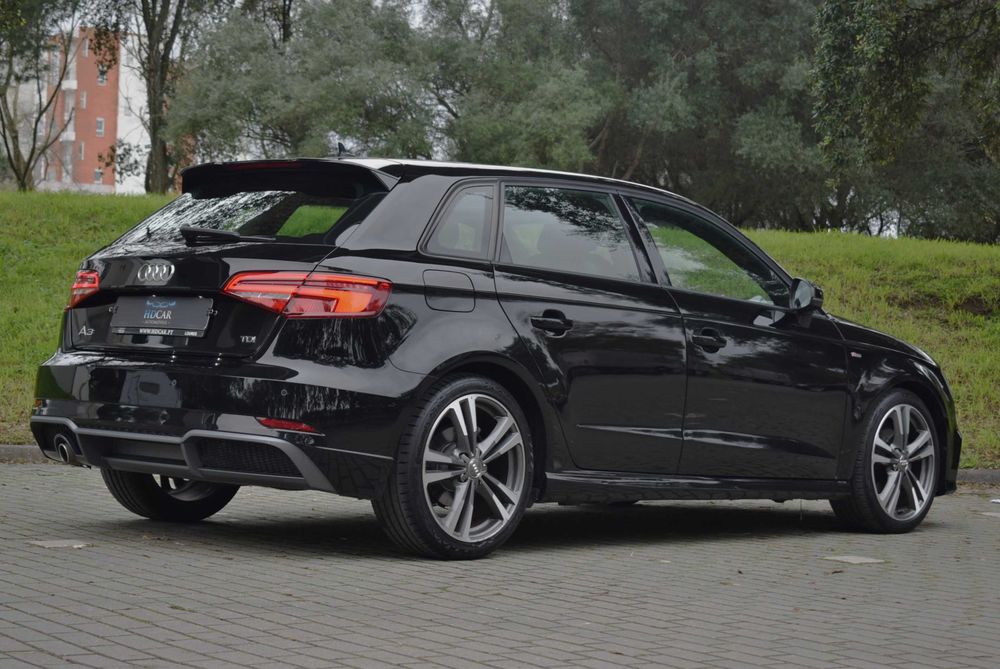 240€ Mês # Audi A3 Sportback 1.6 TDi S-Line (3x) 116cv # 2017/07