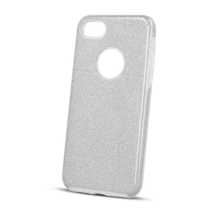 Nakładka Glitter 3w1 do Samsung Galaxy A21s srebna