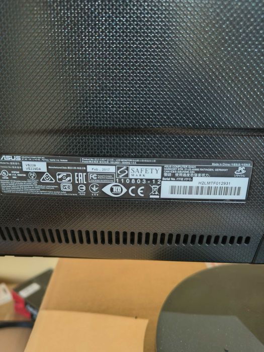 Monitor ASUS VS229NA 21.5" 1920x1080px IPS + adapter hdmi