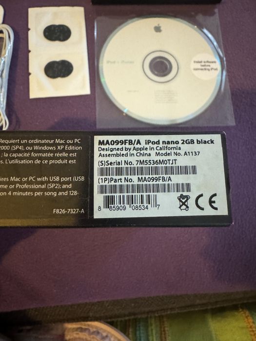Apple Ipod Nano 1 geração