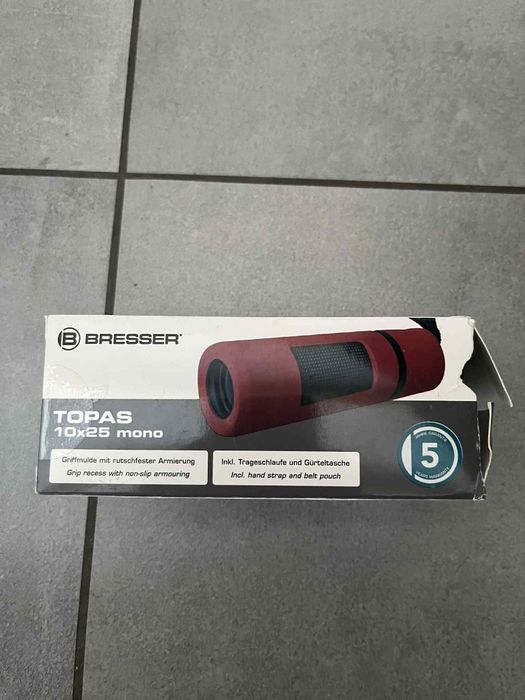 Luneta Bresser Topas 10x25 mono
