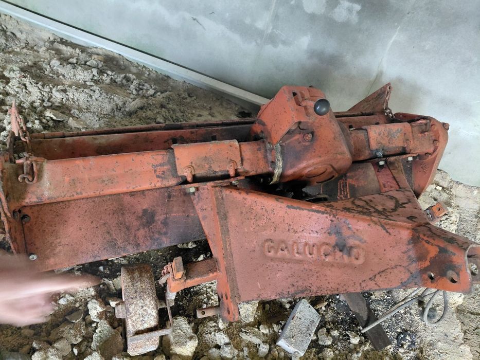 Freze galucho com caixa de velocidades pesada serie reforcada