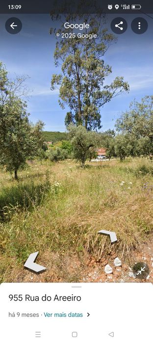 Terreno 747m2 viabilidade 60% de construção na Charneca Alvorge Ansião