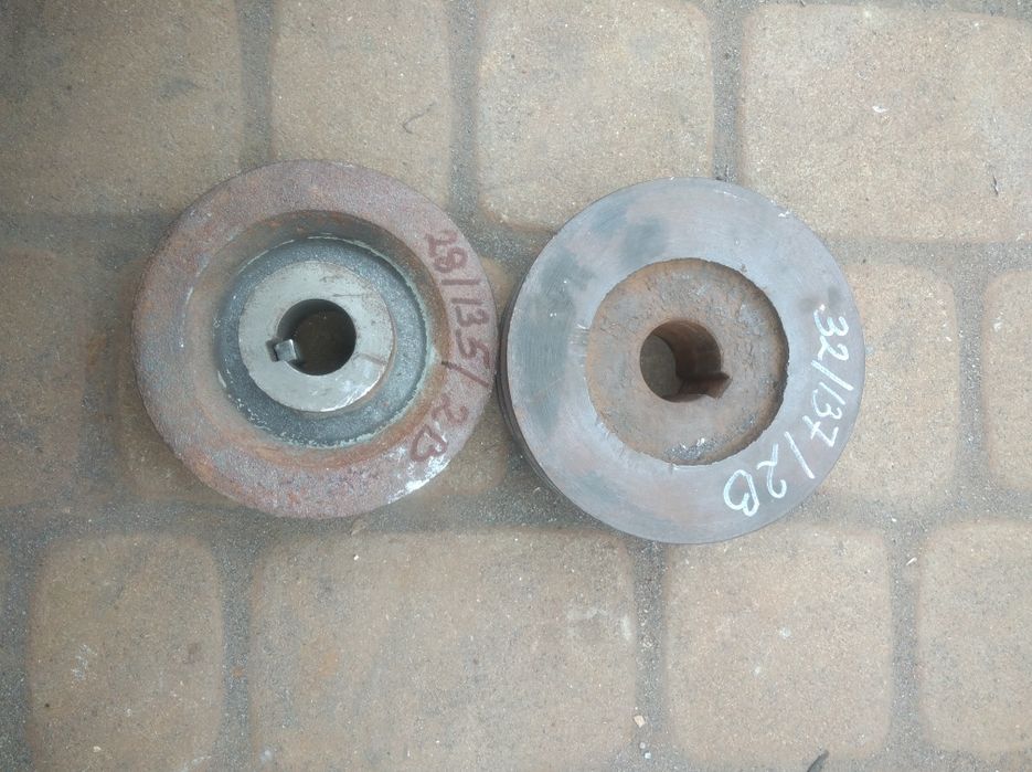 .шків  є різні шківи