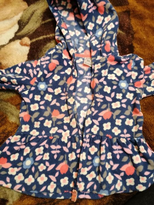 Набор Carter's новый 24мес флиска, бодик и штанишки