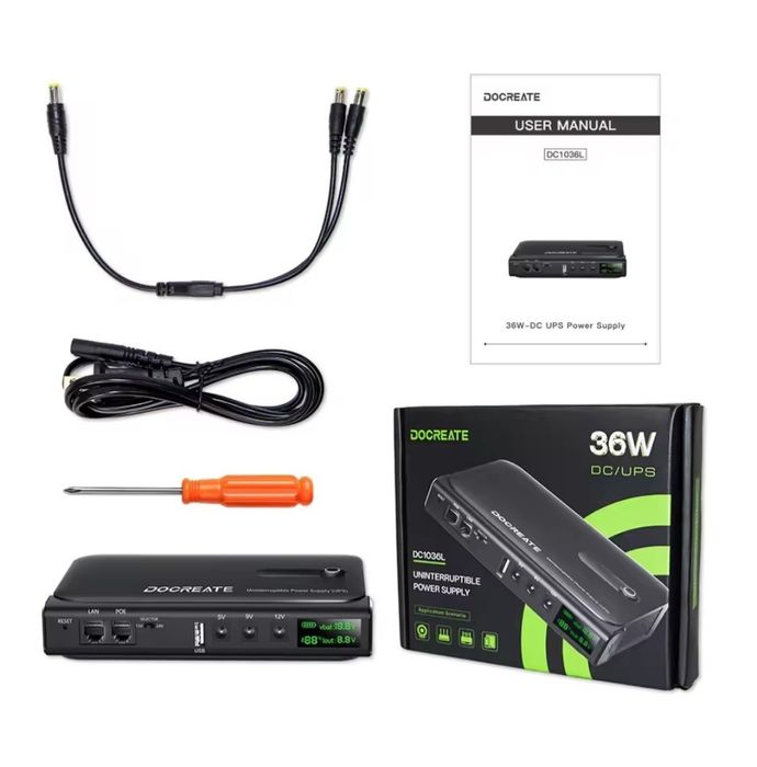 УПС/ДБЖ для роутера 36W