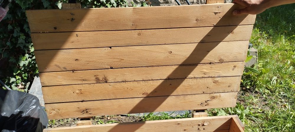 Skrzynia drewniana wojskowa