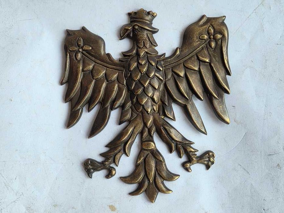 Orzeł Władysław Jagiełło, Grunwald 1410 (17 cm, mosiądz)