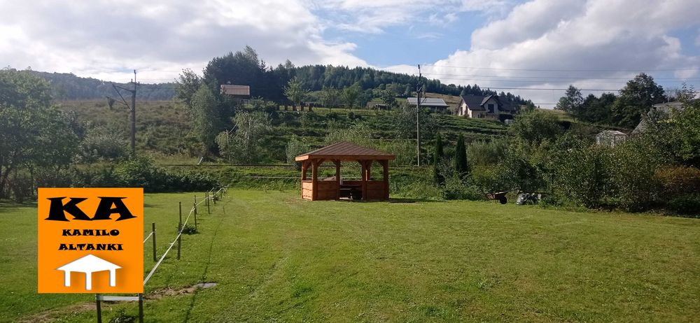 ALTANKI, ALTANY, altanka, altana na grubym balu