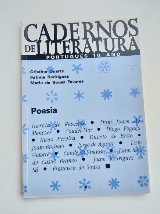Cadernos de Literatura 10° Ano - poesias e textos de teatro