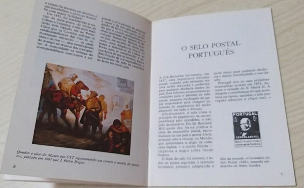 O Selo Postal Português.