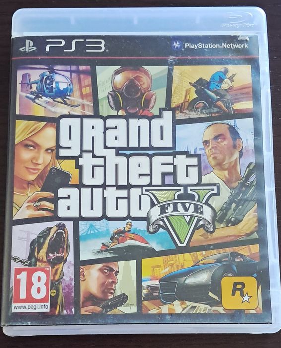 PlayStation 3 - Jogos - GTA5 & Uncharted 3