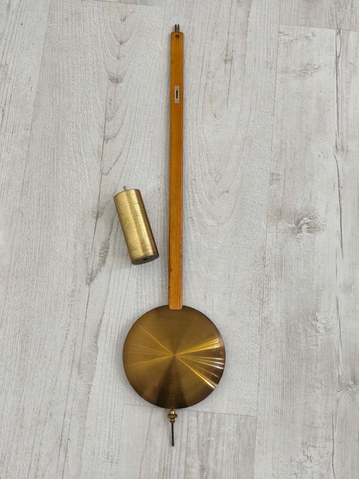 Antyczny Zegar Ścienny Wahadłowy Matka