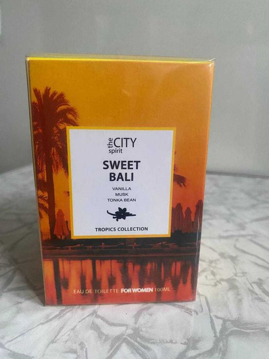 The city spirit sweet bali туалетна вода жіноча, 100 мл