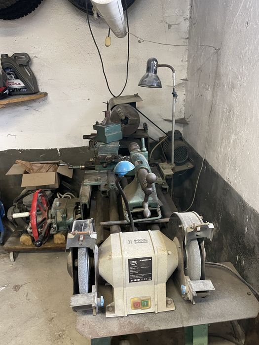 Tokarka  szlifierka stołowa