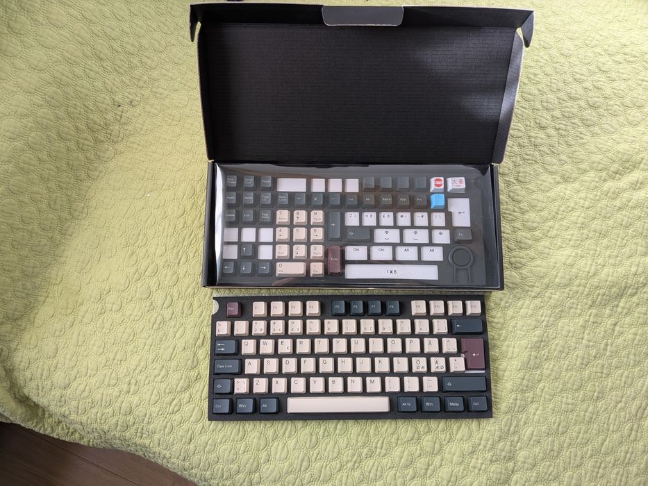 Tai-Hao Double-Shit PBT Cream Keycaps