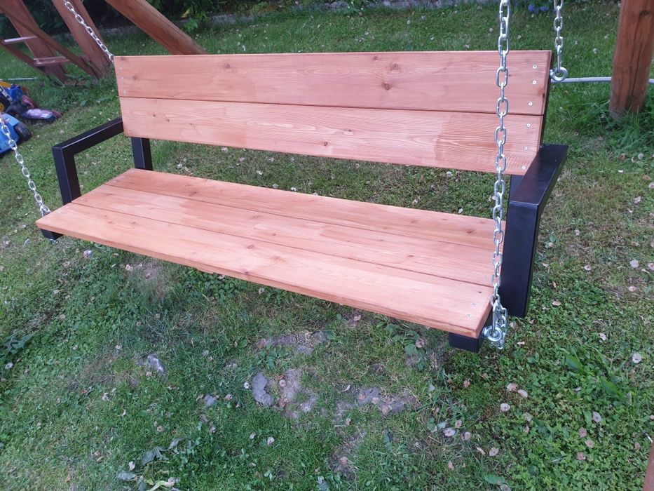 Stelaż huśtawka ocynk meble ogrodowe ławka loft