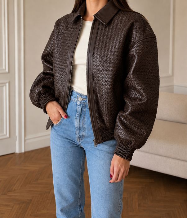 Kurtka w stylu Bottega rozm S