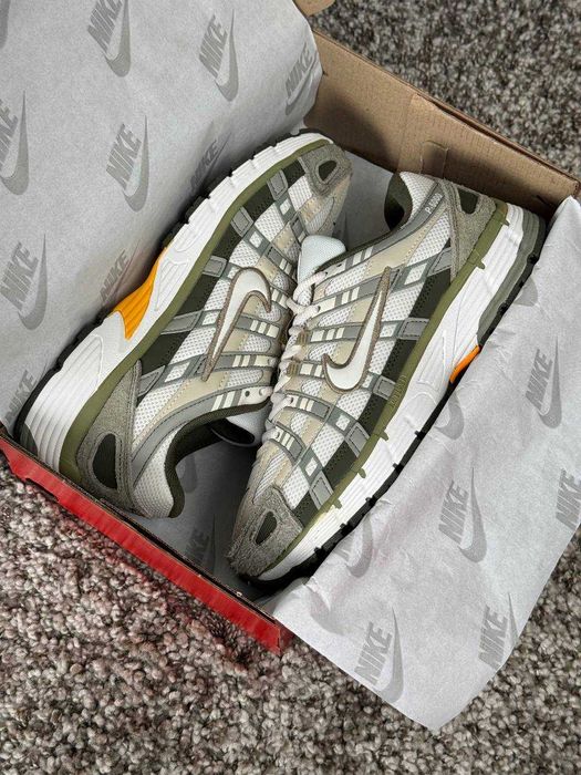 Кросівки Nike P-6000 Олива Беж (41-45) кроссовки мужские Найк п-6000