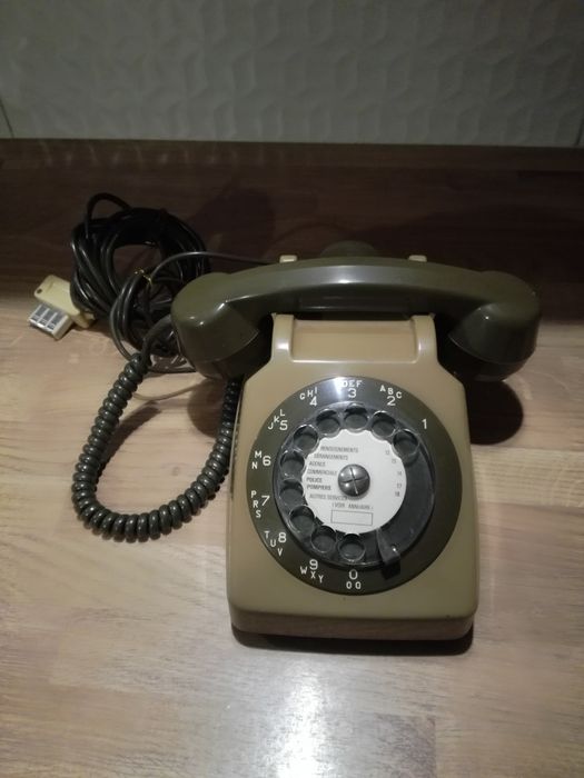 telefon retro francuski dodatkowa słuchawka