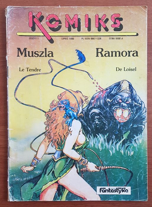 Komiks Fantastyka 1/1990 - Muszla Ramora