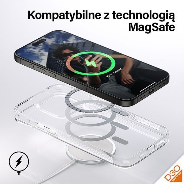 PanzerGlass HardCase iPhone 15 Pro Max6.7" D3O MagSafe 3xMilitary gr