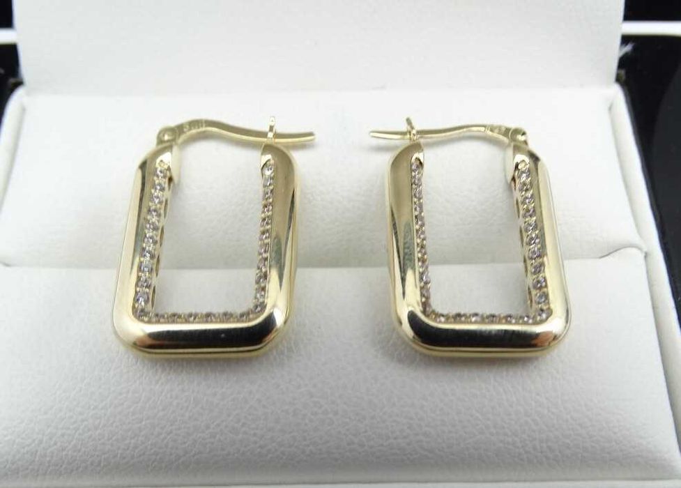 Piękne Złote Kolczyki 3,52g P585 Kreol