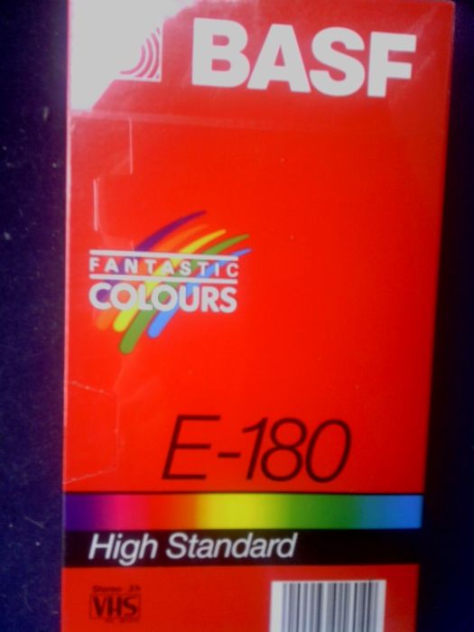 VHS tapes from the following brands: SONY, TDK, AKAI, and BASF64409248471297121